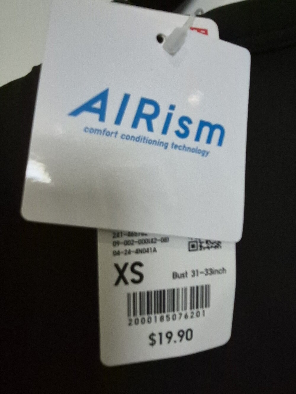 Uniqlo Black AIRism Top - Picture 4 of 5